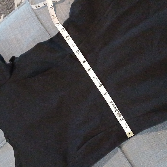 Emporio Armani little black fit & flare mini dress S 38 - Picture 12 of 16